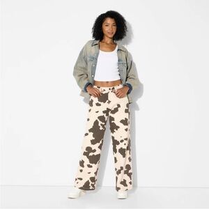 Women's High-Rise Straight Leg Pants - Wild Fable